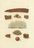 Six Framed German Hand Colored Engravings of Mineral Studies
