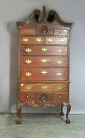 Chippendale style mahogany highboy