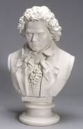 Parian Library Bust of Beethoven