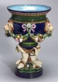Minton Majolica Footed Jardiniere