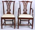 Set of Ten George III Style Mahogany Dining Chairs