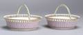 Pair of Wedgwood Queens Ware Baskets