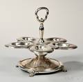 Continental Silver Oyster Server