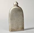 Tiffany  Co Acidetched Sterling Silver Flask