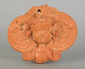Pennsylvania redware angel plaque late 18th c