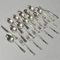 Gorham Chantilly Pattern Sterling Silver Flatware Service