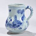 Tinglazed Earthenware Chinoiseriedecorated Drinking Mug