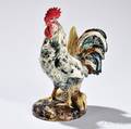 Delphin Massier Majolica Rooster