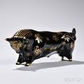 Wedgwood Black Glazed Taurus the Bull