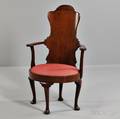 Georgian Mahogany Roundabout Chair