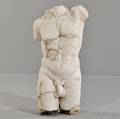White Marble Nude Torso