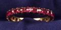 18kt Gold and Ruby Band
