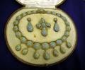 Antique 18kt Gold and Turquoise Parure