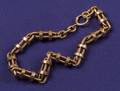 15kt Gold Fancy Link Bracelet
