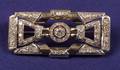 Art Deco Platinum and Diamond Brooch
