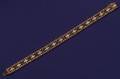 18kt Gold Platinum Diamond and Sapphire Bracelet