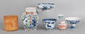 Six pieces of Chinese porcelain