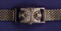 Retro Ladys 18kt White Gold and Diamond Covered Wristwatch Le Coultre