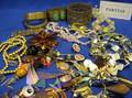 Assortment of Late 20th Century Goldtone Costume Jewelry