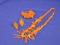 Four Pieces of Coral Jewelry