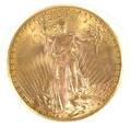 US 1927 P 20 gold St Gaudens coin