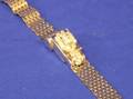Retro Womans Gold and Diamond Wristwatch
