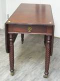 Classical Mahogany Dropleaf Table