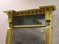 Egyptian Revival Giltwood Tabernacle Mirror