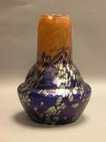 Iridescent Art Glass Vase