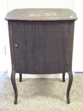Frenchstyle Mahogany Veneer Sheet Music Cabinet