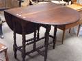 William  Mary Style Mahogany Dropleaf Gateleg Table