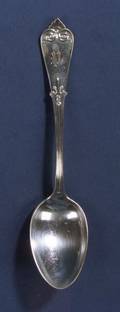 Eleven Tiffany  Co Sterling Silver Tiffany Pattern Teaspoons