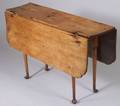 Rhode Island Queen Anne Maple Dropleaf Table