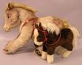Two Steiff Ponies