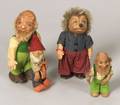 Four Steiff Figures