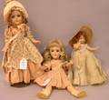 Three Madame Alexander Composition Dolls