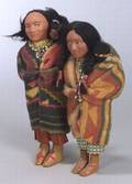 Two Skookum Indian Women with Babies