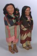 Two Skookum Indian Dolls