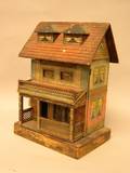 Bliss Lithographed Victorian Doll House
