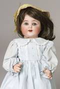 K  K Bisque Shoulder Head Doll