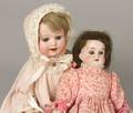 Two German Bisque Dolls