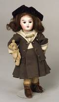 SFBJ Bleuette Bisque Head Girl Doll