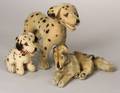 Four Steiff Mohair Dogs