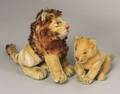 Steiff Mohair Lion and Lioness