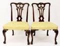George II Style Mahogany Side Chairs