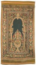 India Appliqued Prayer Rug