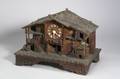 Chalet Musical Box Clock