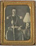 HalfPlate Daguerreotype of a Militia Officer