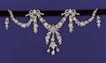 Edwardian Platinum and Diamond Collier de Chien