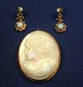 Two 14kt Gold and Opal Jewelry Items
